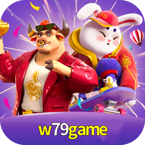 Imagem promocional da w79game mostrando a plataforma e suas vantagens